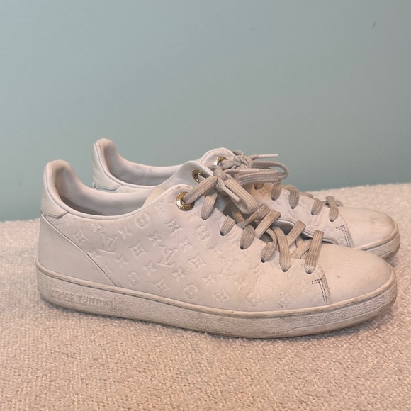 Louis Vuitton Frontrow Embossed Sneakers - Picture 1 of 5